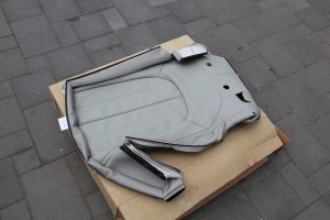 Tapicerka oparcia fotela skóra Audi A6 A7  4G0885806AA