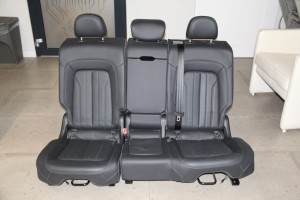 Tylna kanapa tapicerka skórzana grzane Audi Q5 80A 