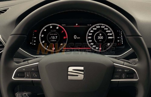 Kompletny zestaw licznik zegar Virtual AID Cockpit dla Seat Tarraco