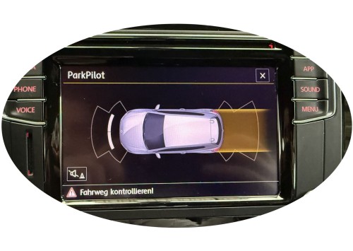 Kompletny zestaw PDC - Park Pilot - tył + przód VW Jetta 5C