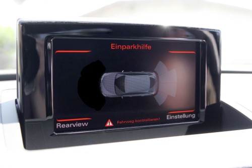 Kompletny zestaw PDC - Park Pilot - tył Audi Q3 8U