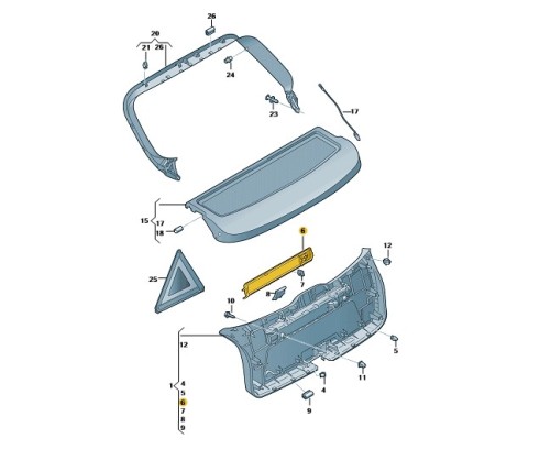 Kapa SOUL (czerń) 81A8639954PK Audi Q2