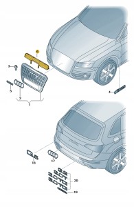 Płyta 8R08536929B9 Oryginalny OE