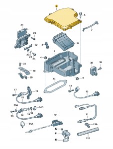 Kapa 8E1907613D Oryginalny OE