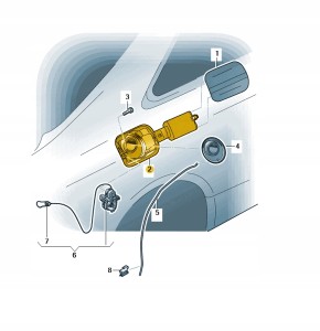 Wkład 8K0809999A Oryginalny OE