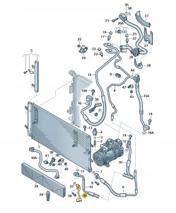 Adapter 8R0260367 Oryginalny OE