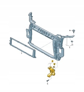 Uchwyt reflektora 83A805607A Oryginalny OE