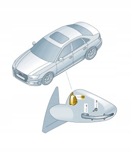 Lampka ostrz. asystenta zmiany pasa ruch 8W1949145 Oryginalny OE