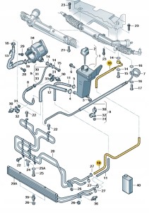 Przewód zwrotny 8E1422891AK Oryginalny OE