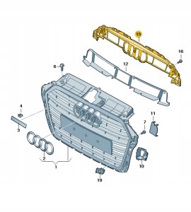 Element zamykający 8V3853949 Oryginalny OE