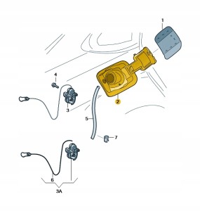 Wkład 8W8809906A Oryginalny OE