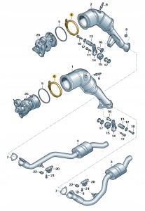 Opaska 8W0253725D Oryginalny OE