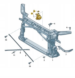 ELEMENT MOCUJĄCY 8S0805608 Oryginalny OE