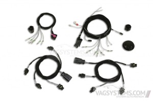 System wspomagania parkowania PDC - Park Pilot - zestaw wiązek tył + przód Audi A3 8V