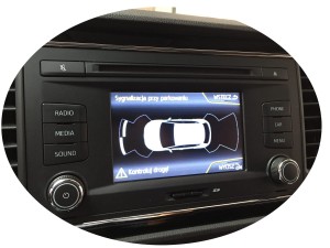 Kompletny zestaw PDC - Park Pilot - tył + przód Seat Leon 5F do roku modelowego 2016