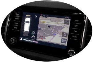 Kompletny zestaw PDC - Park Pilot - przód Skoda Kodiaq