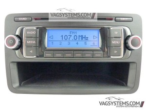 Radio RCD210 Audio VW Passat Polo Touran Caddy Jetta