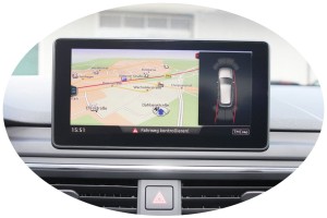 Kompletny zestaw PDC APS+ - tył Audi A4 8W 7X1