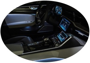 Oświetlenie ambient wewnętrzny QQ2 multikolor - Audi A7 4K