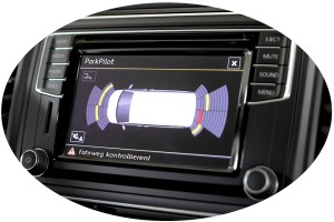 Kompletny zestaw PDC - Park Pilot - tył + przód VW T6 SG