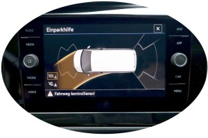 Kompletny zestaw PDC - Park Pilot - tył + przód VW T6.1 SH