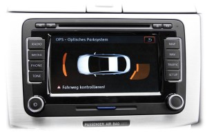 Kompletny zestaw PDC - Park Pilot - przód VW Amarok 2H do roku modelowego 2016