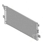 Skraplacz czynnika chłodzącego ze zbiornikiem płynu Audi Q5 FY 80A816411P