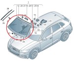 Szyba przednia czołowa Audi Q5 80A 80A845099JNVB