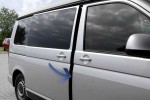 Kompletny zestaw  systemu komfortowego zamykania bocznych przesuwnych drzwi z prawej strony Soft Close VW T5 7E