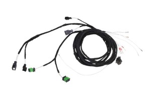 Zestaw wiązka do ogrzewania siedzenia tylnej kanapy do VW Passat 3C B6