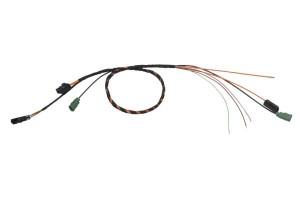 Wiązka elektryczna zmieniarki DVD bez fabrycznego TV do Audi A8 4H