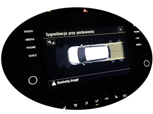 Kompletny zestaw PDC - Park Pilot - przód i tył Skoda Rapid NH