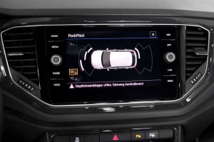 Kompletny zestaw VW Park Pilot PDC przód i tył z OPS do VW T-Cross C11