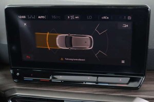 Kompletny zestaw Park Pilot PDC przód z OPS do Seat Leon KL