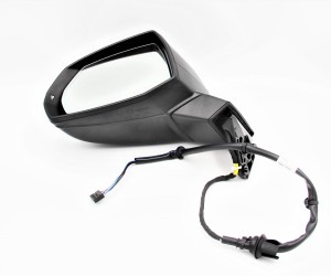 Lusterko zewnętrzne lewe Carbon Audi Q7 4M - 12 Pin 