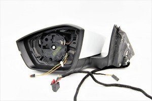 Lusterko zewnętrzne lewe Skoda Superb 3V - 15 + 2 Pin  3V1857933
