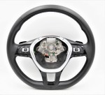 Kierownica grzana czarna skóra VW 5G0419091FH E74