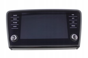 5E0919605M Wyświetlacz MIB II Amundsen Skoda Octavia 5E