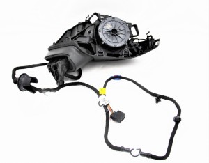 Uchwyt lusterko zewnętrzne prawe Audi A6 4A - 12 Pin i kamerka