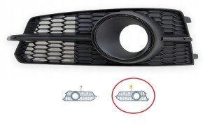 Oryginalna lewa kratka zderzaka AUDI A6 C7 4G0807647C BMT