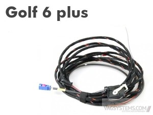 Wiązka kamera cofania Low VW Golf 6 Plus