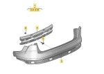 Zderzak tylny Audi e-tron 4KE807067