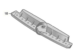Pokrywa pasa przedniego Audi RS6 RS7 4K8807081A