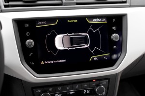 Kompletny zestaw Park Pilot PDC przód z OPS do Seat Arona KJ7 wersja 2