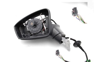 Lusterko zewnętrzne lewe  Volkswagen Tiguan 5NB 9 pinów 