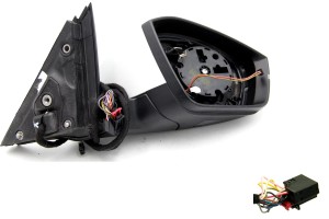 Lusterko zewnętrzne prawe białe Skoda Superb 3V - 15Pin  3V0857934  