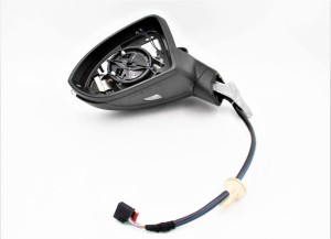 Lusterko zewnętrzne lewe VW Touran II - 8 pin 5TB857501A ramię podstawa