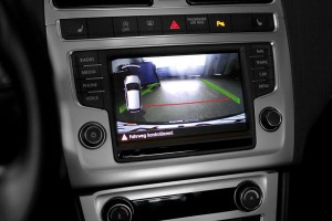 Kompletny zestaw kamera cofania Low VW Polo 6C