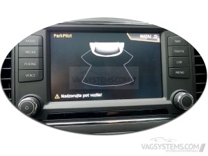 Kompletny zestaw PDC - Park Pilot - tył Seat Leon 5F