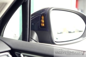 System asystenta zmiany pasa ruchu Blind Spot VW Passat B8 - 2019